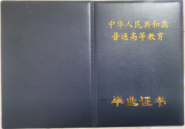 湖南1995年大专毕业证样本（高清图片）