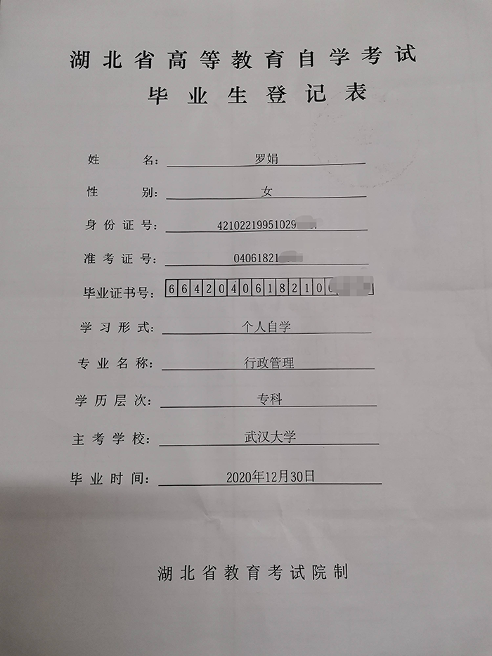 大专学籍档案里面都有什么材料