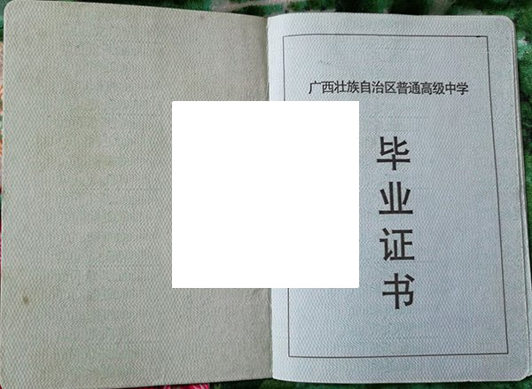 桂林市逸仙中学2005年毕业证