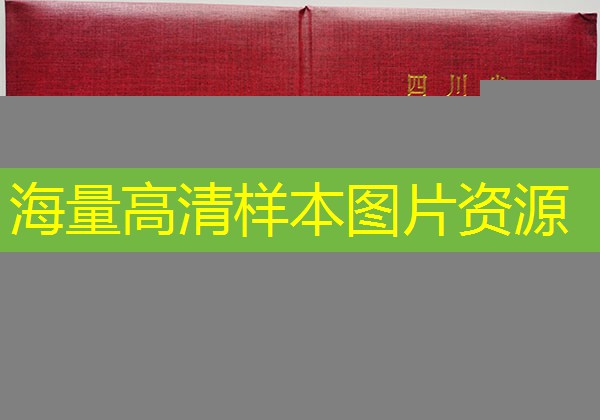 四川省中专（职中）毕业证样本图片—中专（职中）学校名单