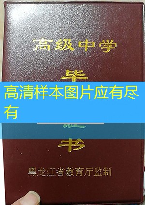 七台河市高中毕业证样本图片—高中学校名单